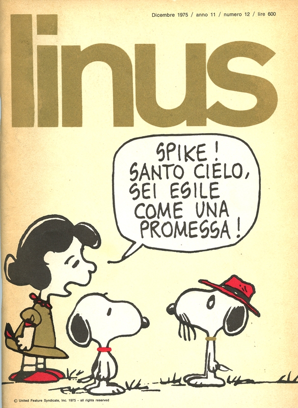 linus n.12 1975 linus n.12 1975