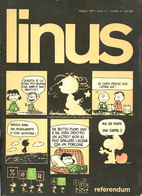 linus n.5 1975 linus n.5 1975