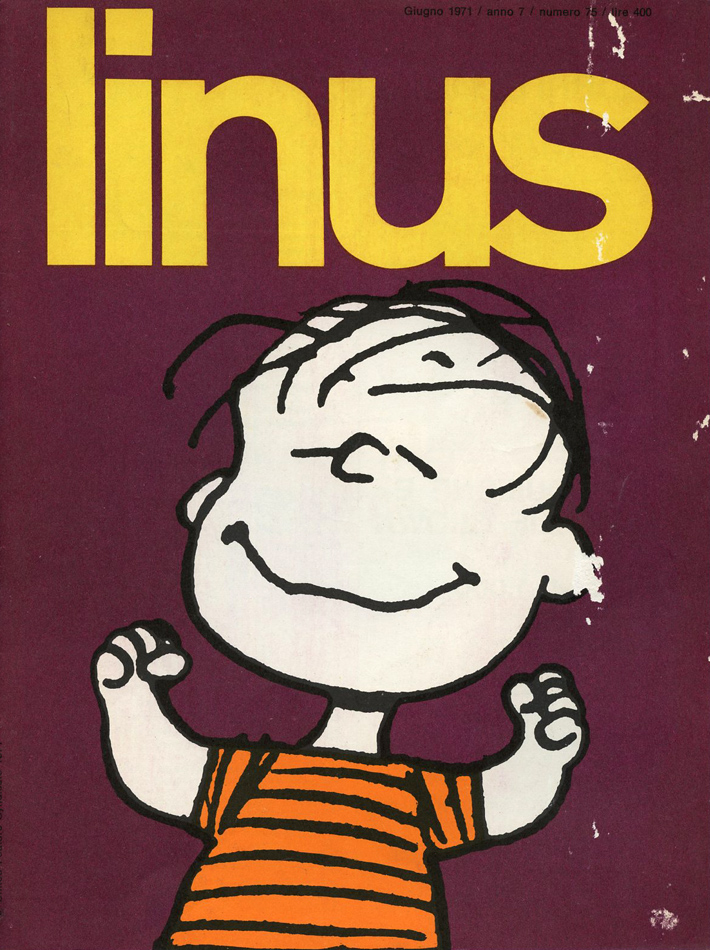 linus n.75 1971 linus n.75 1971